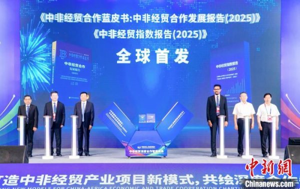 按月配资 《中非经贸指数报告（2025）》全球首发 推动中非经贸深度合作